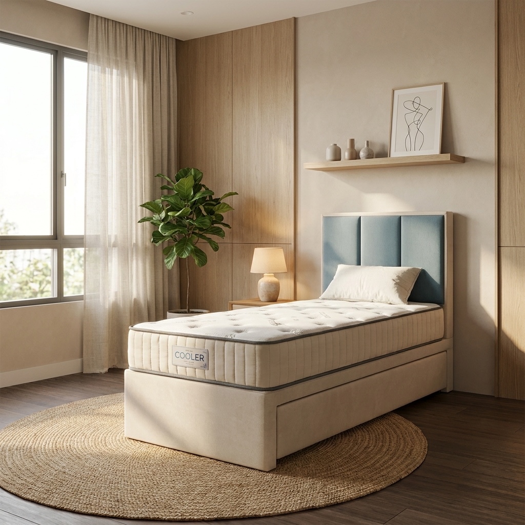Single Bed with Pull-Out + 2 Free Mattresses